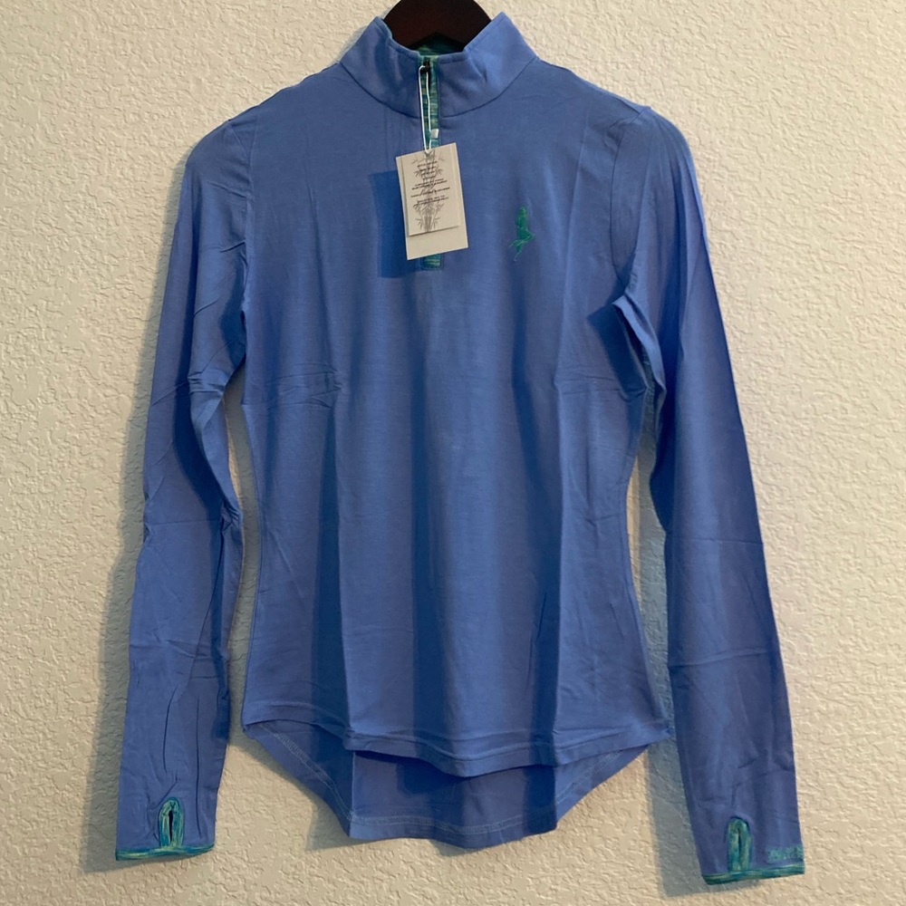 Women’s Blue SPF Zip-Up